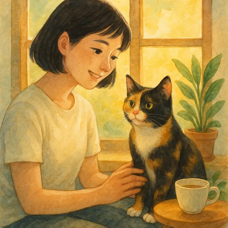 我與貓咪，ChatGPT