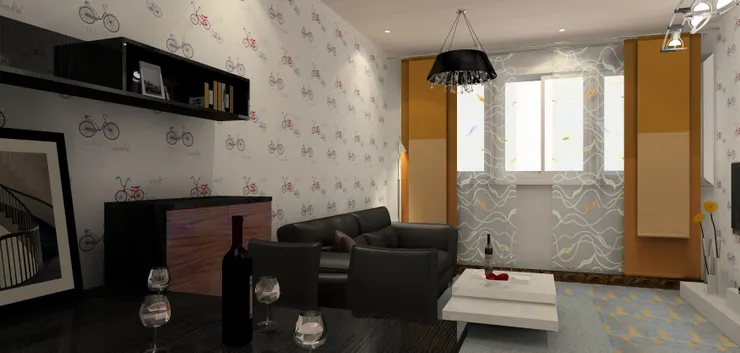 黑色是這裏另一個主色，感覺成熟、氣派又不過時。