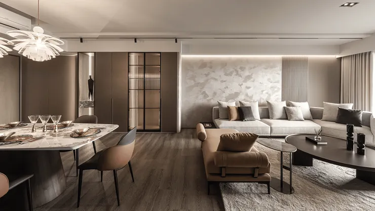 ▲特殊漆室內設計案例<森林之星A2>