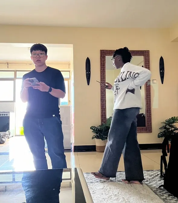 我真的是很無奈的臉~~~(朋友側拍照