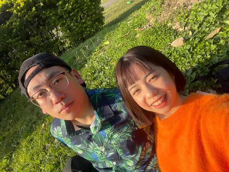 / 去華山大草皮曬曬太陽 /