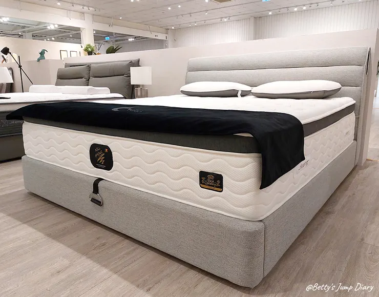 ▲好睡王竹北旗艦店/圖片來源:Betty's Jump Diary