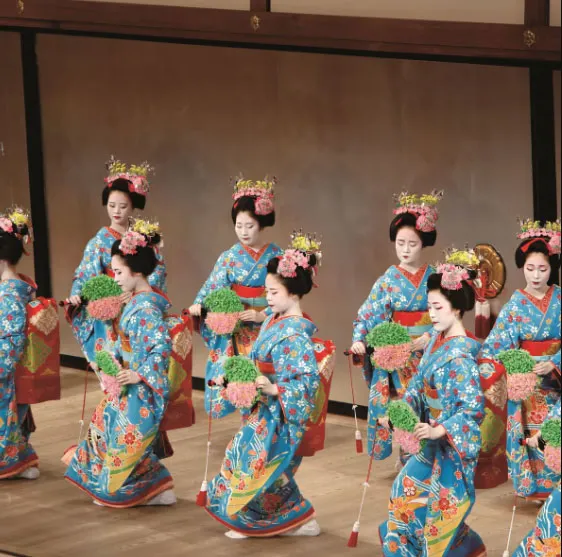 每年春季的例行公事，古都舞蹈會，今年在4/1~4/30開演