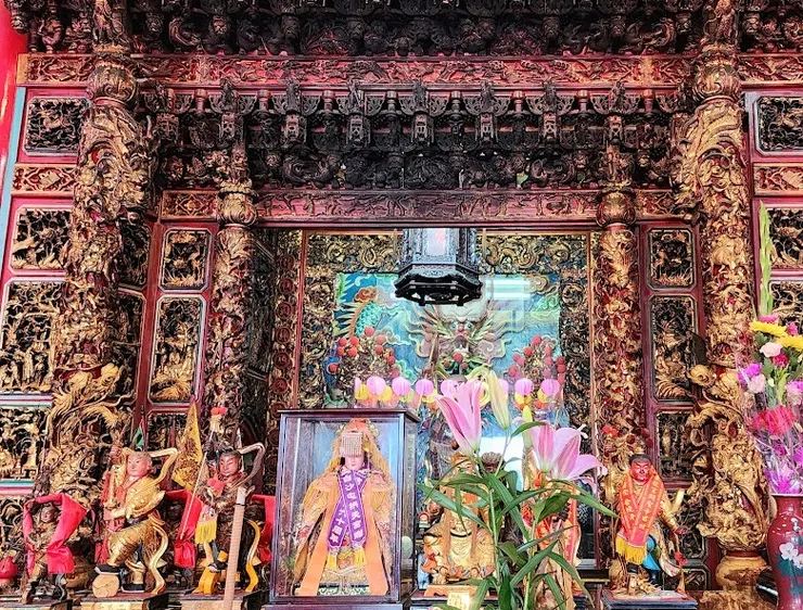 天上聖母及配祀神尊（圖片截圖於網路）