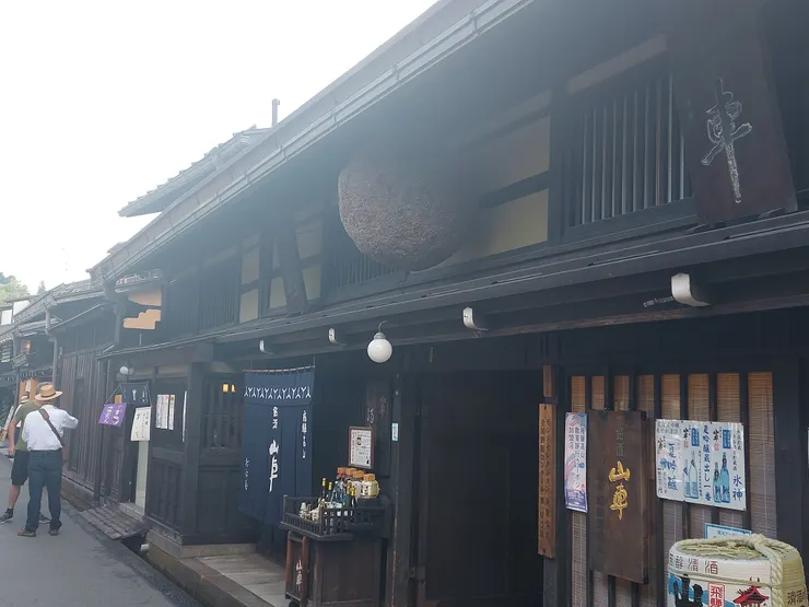 高山老街的木造建築