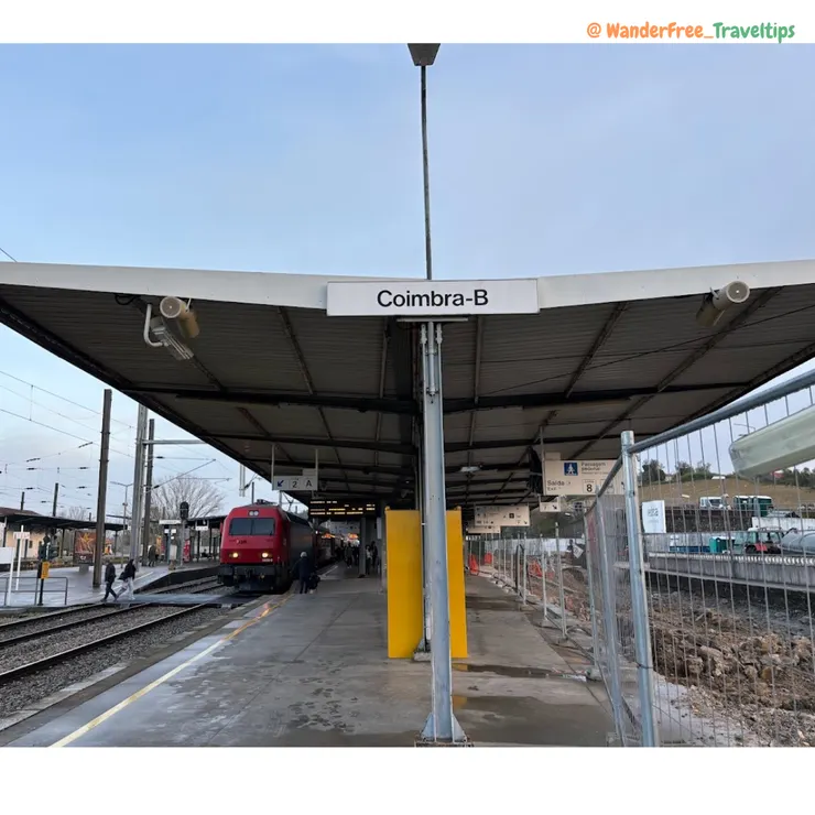 Coimbra-B車站一隅