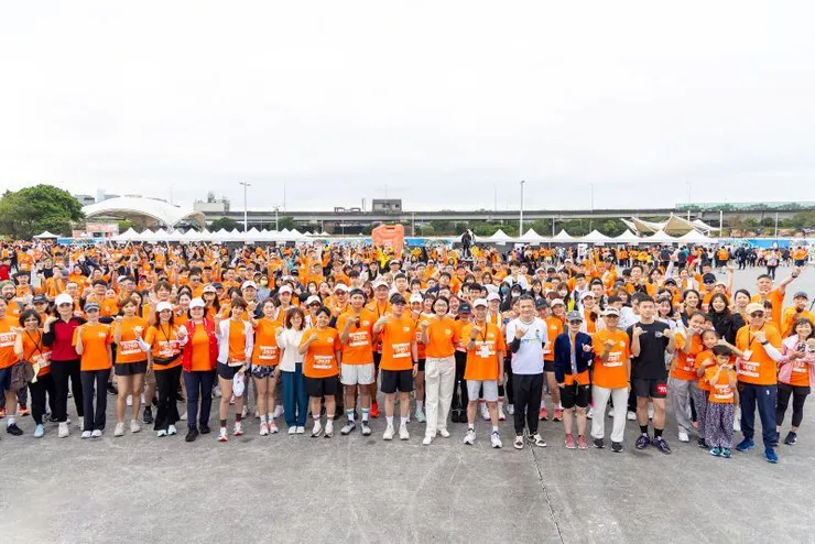 ▲首屆 「Global 6K for Water-每步都是孩子的取水路」公益路跑,超過3,000名跑者參與,關注全球水資源議題。(台灣世界展望會提供)