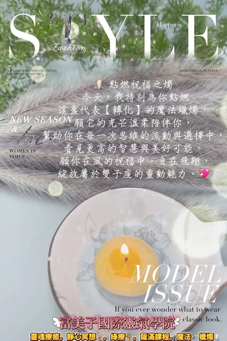 蠟燭點燃的狀態-以能量app 當下拍照給訂閱者