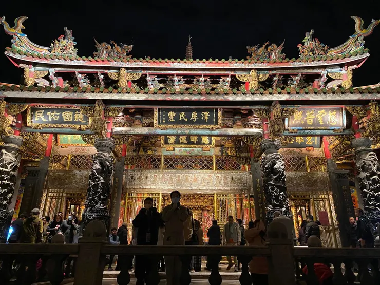 龍山寺(拍攝日期:2025.1.29正月除夕)