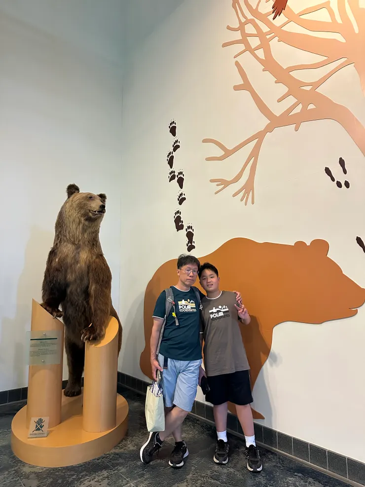 館內有不少動物標本