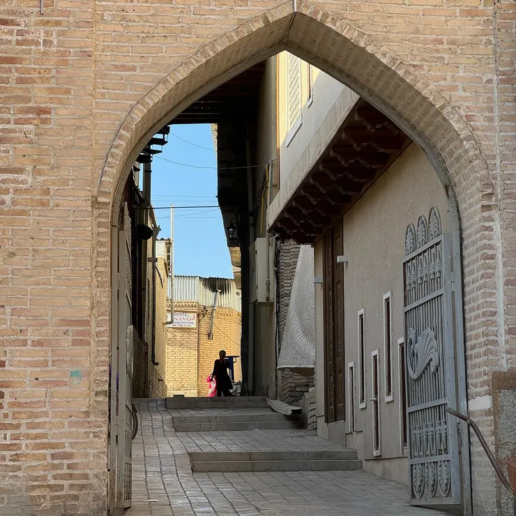 布哈拉城市一景