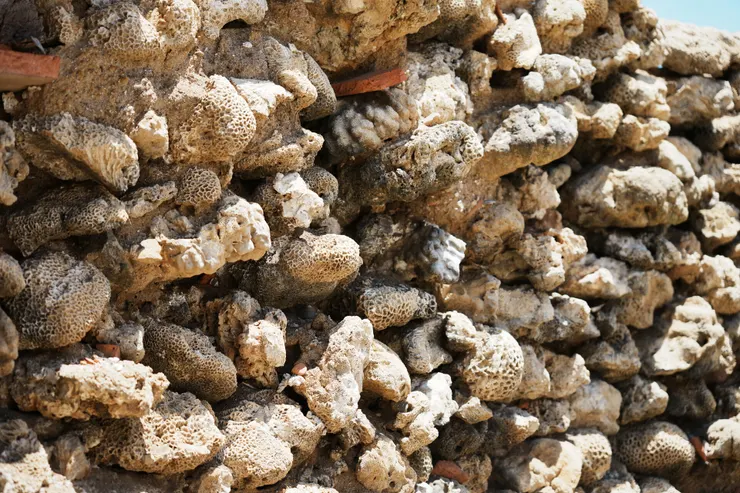 澎湖的特有建材-咾咕石