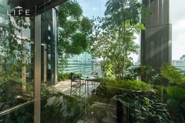 圖片取自 The Standard – 20 อาคารในกรุงเทพฯ ที่แค่เดินเข้าไปก็ได้สัมผัสกับธรรมชาติ!