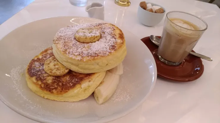 bills鬆餅吃過一次就印象深刻(拍攝於福岡)