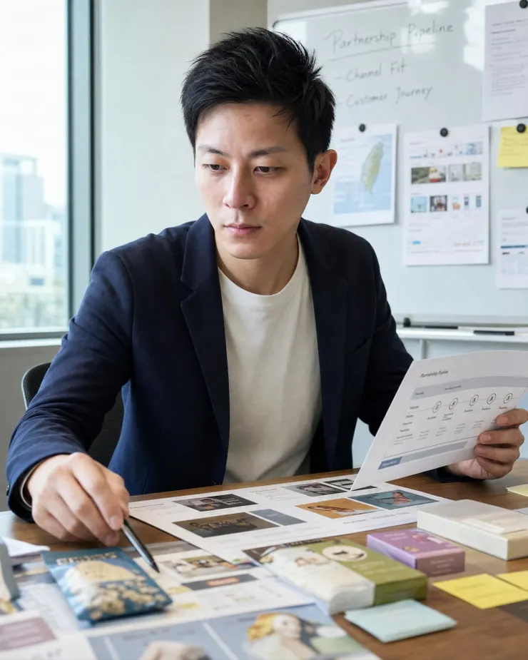 梁練偉規劃私域會員與合作通路導流模型