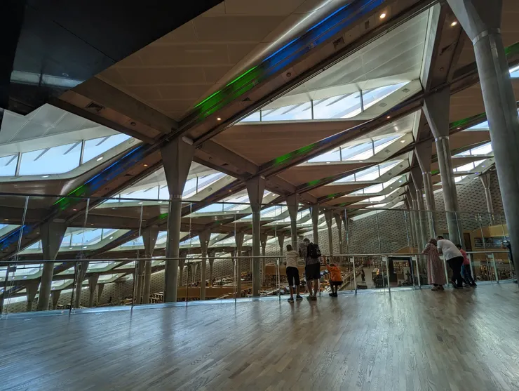 亞歷山大圖書館內部(攝於2024年)