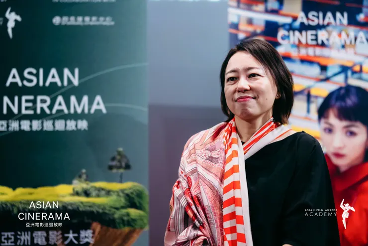 臨時宣佈來港參加放映特別場的塚原導演，極受現場觀眾歡迎