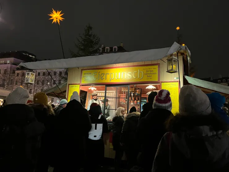 德勒斯登聖誕市集熱蛋酒