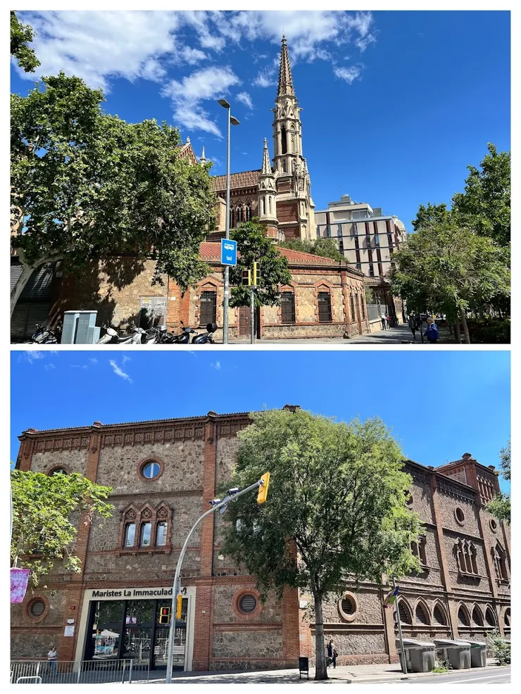 這所學校建築也是現代主義風格