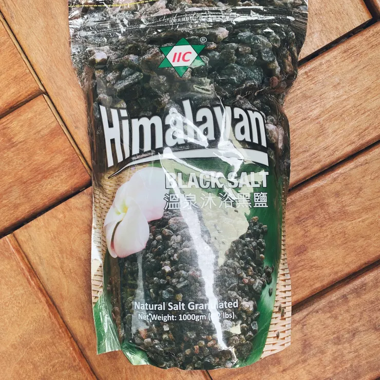 黑鹽售價：台灣代理商公司貨 1kg $260
