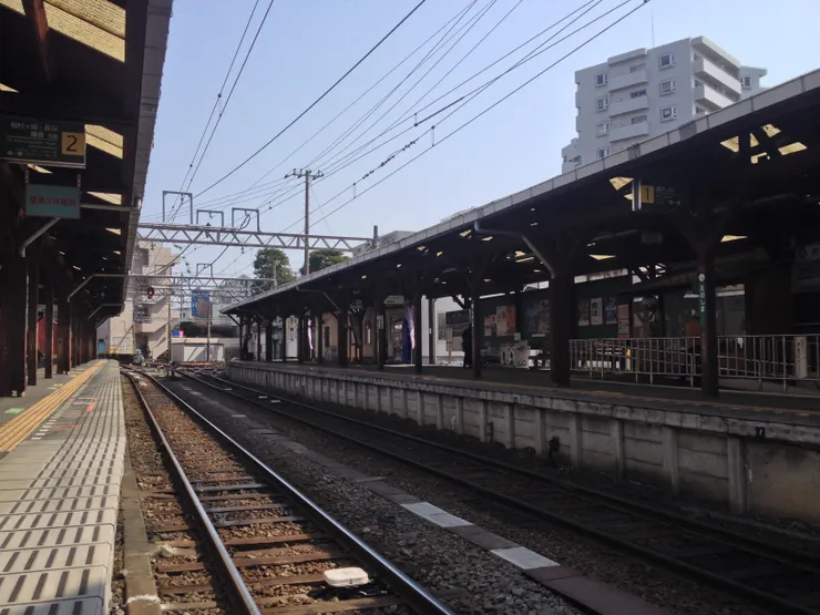 回到車站後，馬不停蹄的奔往下個旅程