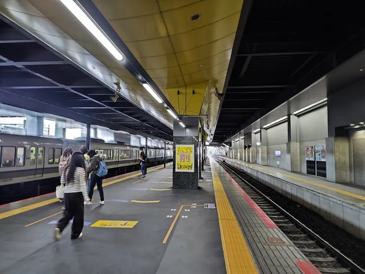 月台末端的忍者