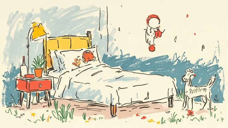 純棉床包組示意圖