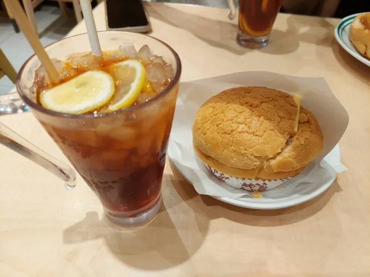 2號咖啡-波蘿油套餐