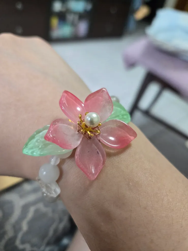 戴在手上的感覺