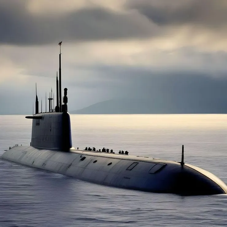 潛艦，AI生圖