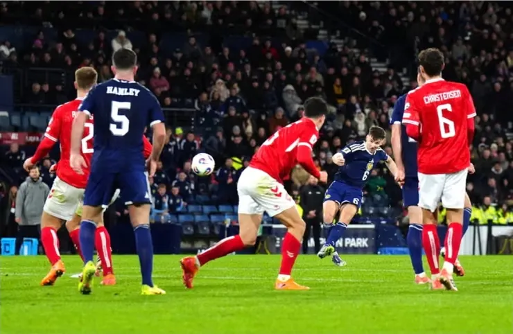 泰亞尼怒射破網助蘇格蘭領先3:2