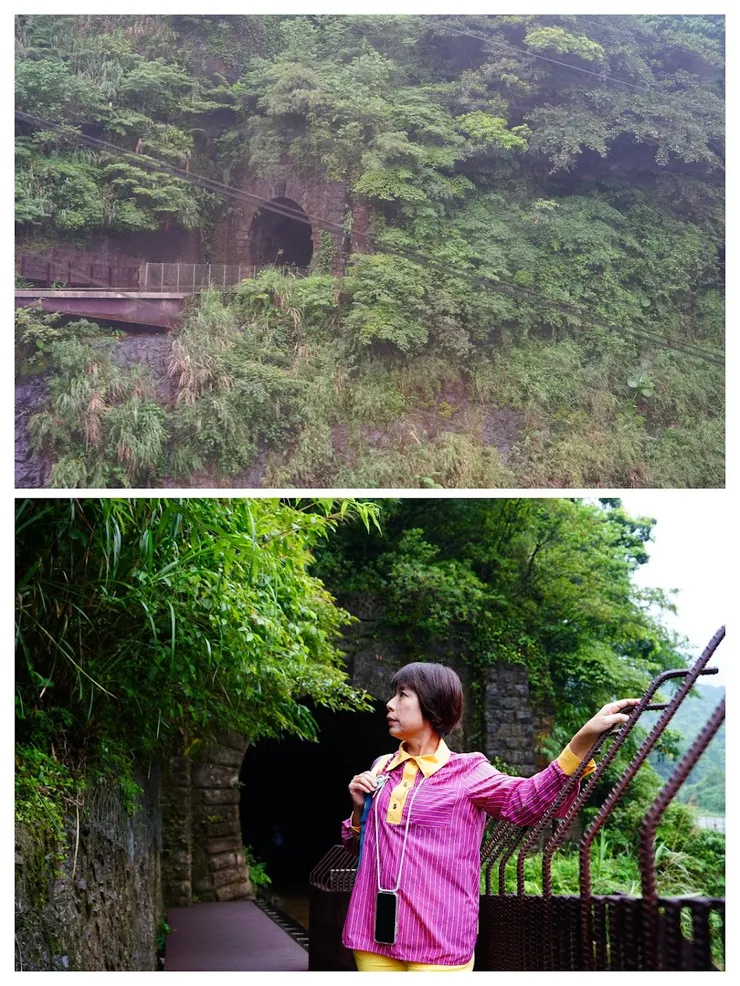 火車上看三瓜子隧道口，此刻我來了。