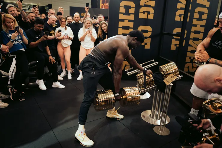 GYM 80 黃金啞鈴 (圖片來源: GYM80官網)