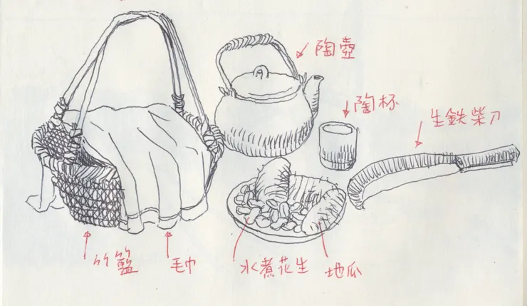 展區中展示的《大濛》場景圖。圖片提供：頭哥