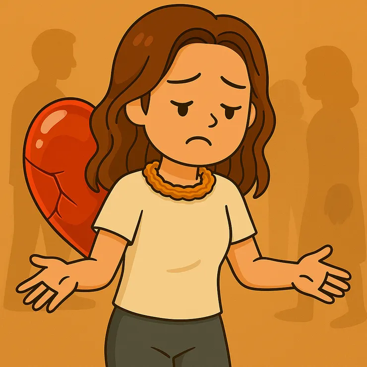 那時的我，還在練習怎麼去建立一段真正的友情。背著一顆傷痕累累的玻璃心，想靠近，卻又害怕。說穿了，其實最怕的，就是沒有人願意接納那個真實、不完美的我吧。