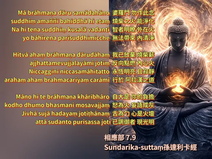 佛陀法語 | 聖者之火