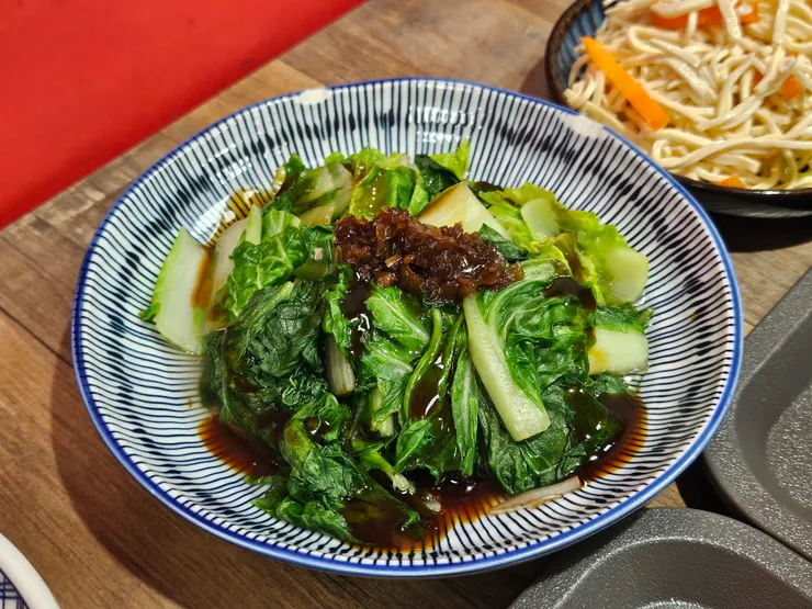 今天的燙青菜是青江菜