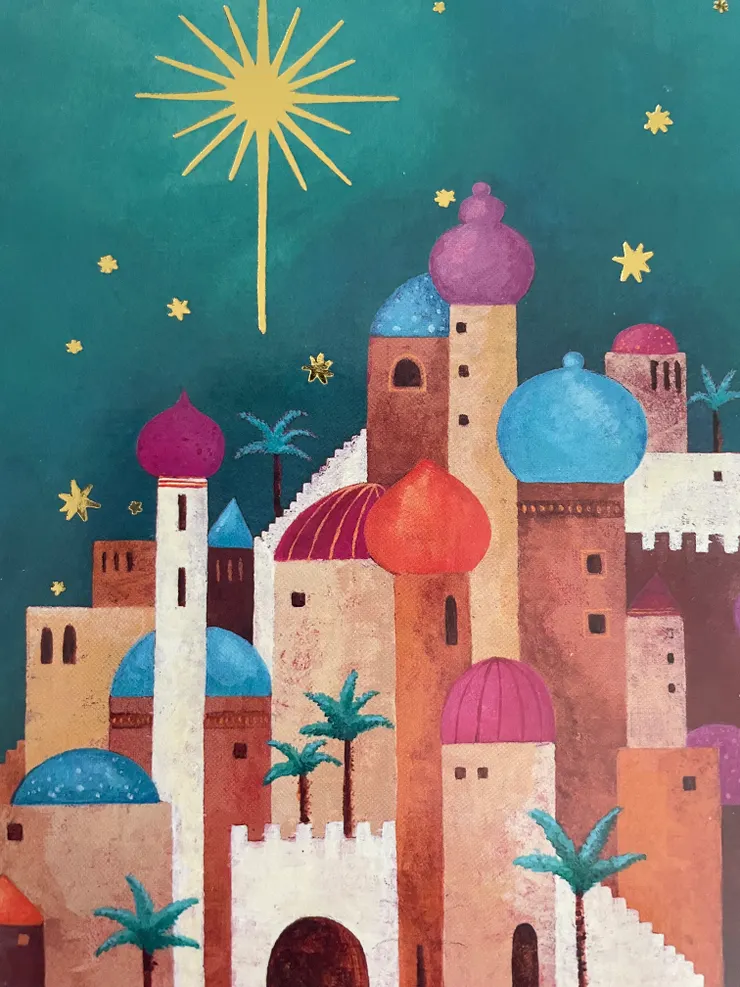 Star of Bethlehem: The Light of Hope （圖片：作者收到的聖誕卡。）