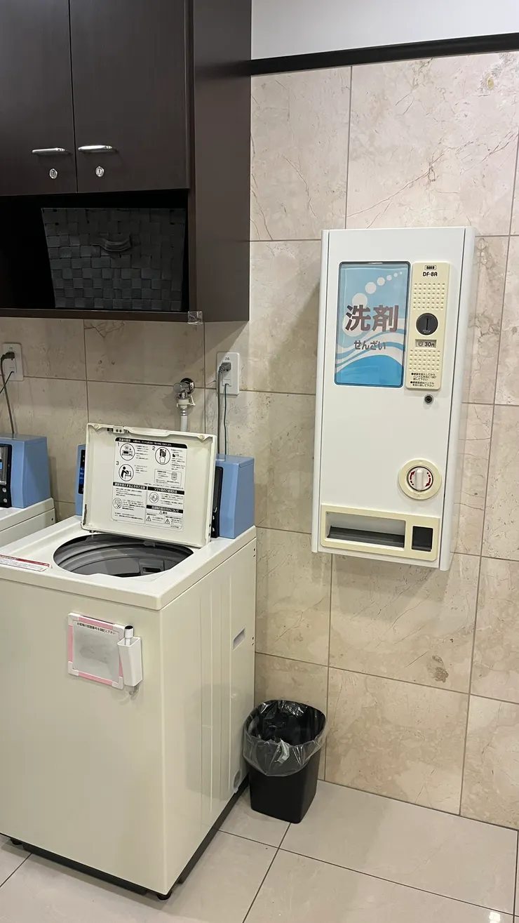 洗衣機對旅行多天的旅客還是滿重要的。