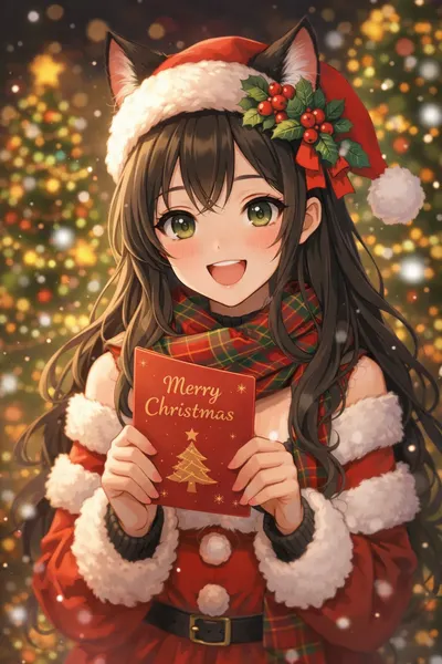 🔥 祝福貓貓之聖誕祝福｜手寫的溫度