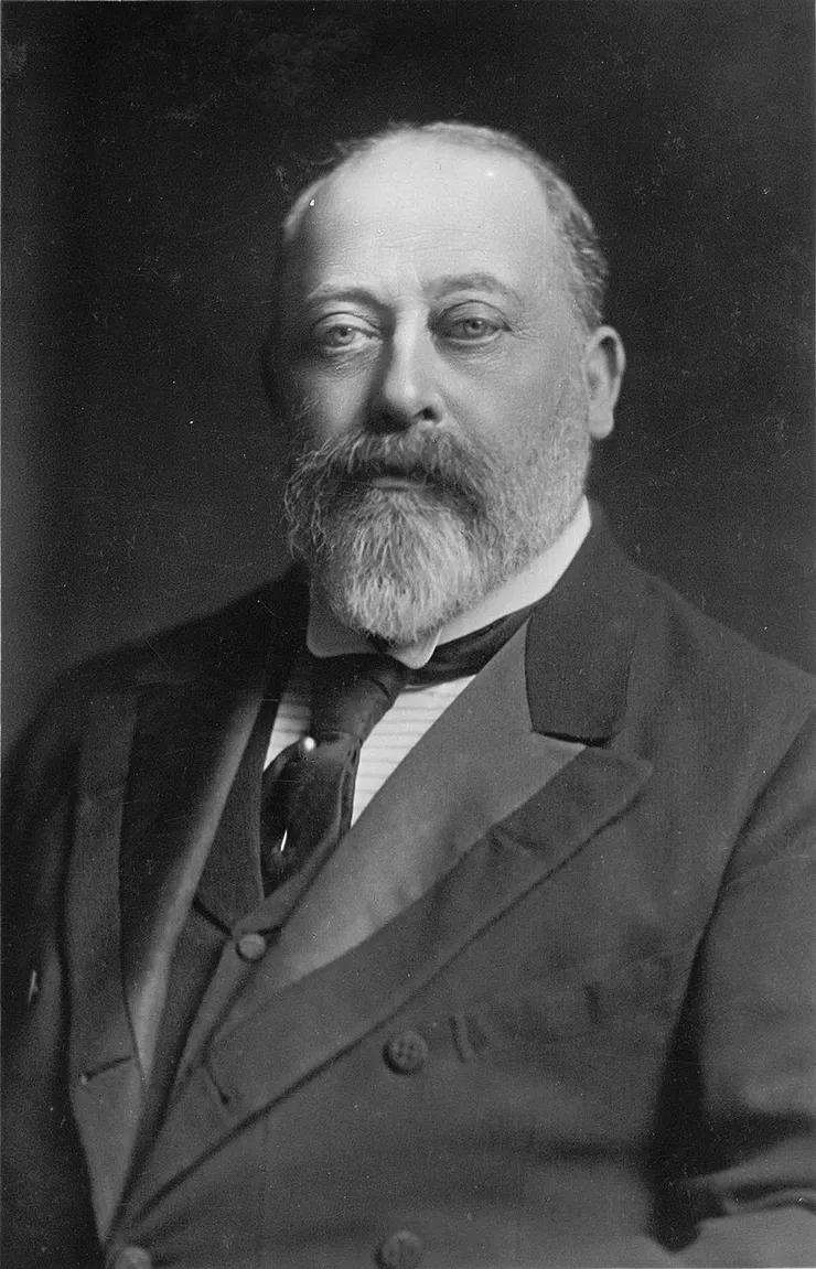 時任英國王儲愛德華七世(King Edward VII, 1841~1910)。來源:維基百科。