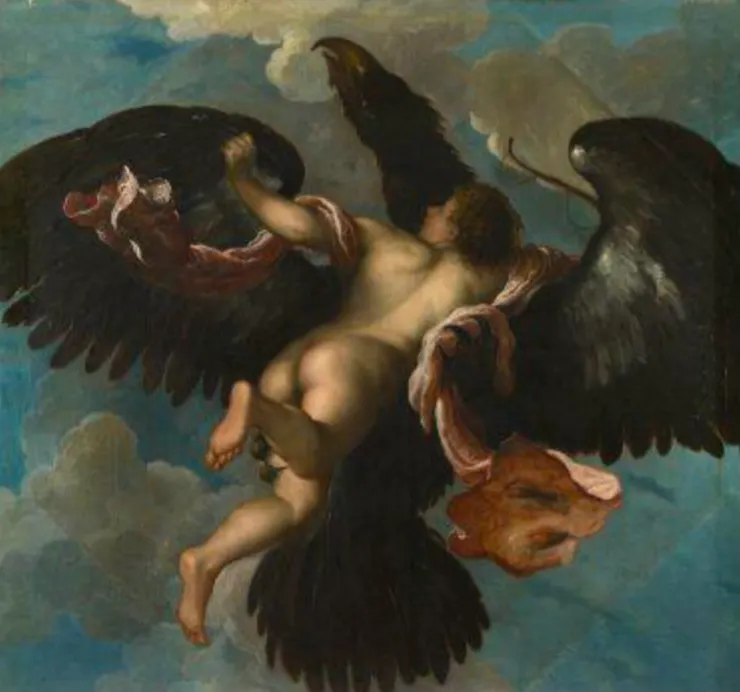 彼得•保羅•魯本斯《被強擄的加尼米德》