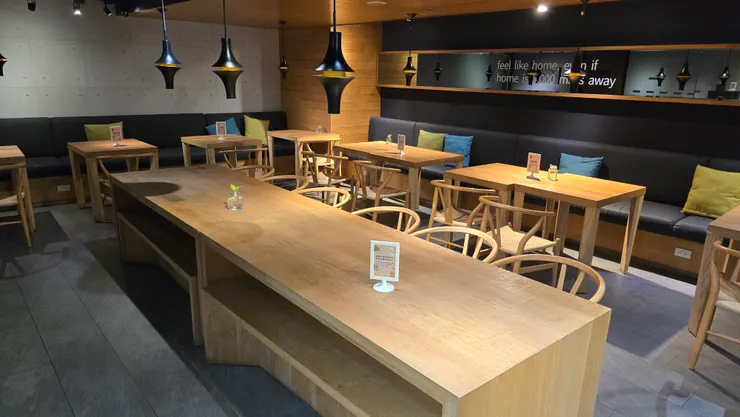 早餐及點心吧都是在這個餐廳用餐