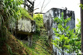 八號橋基隆端的碉堡