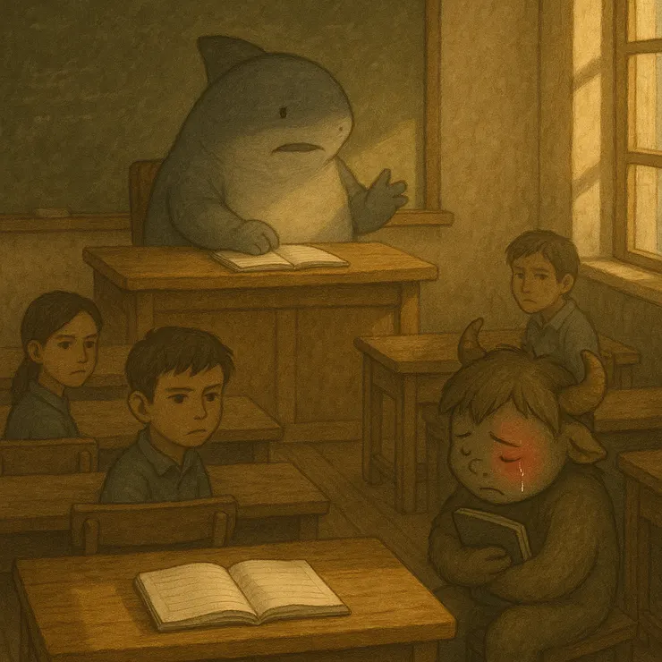 那一巴掌，打歪的不是作文，而是一個孩子對「大人會保護我」的想像。