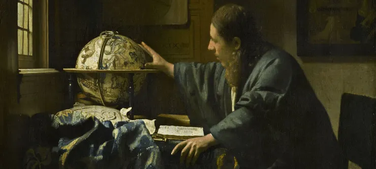 L'Astronome, Johannes Vermeer