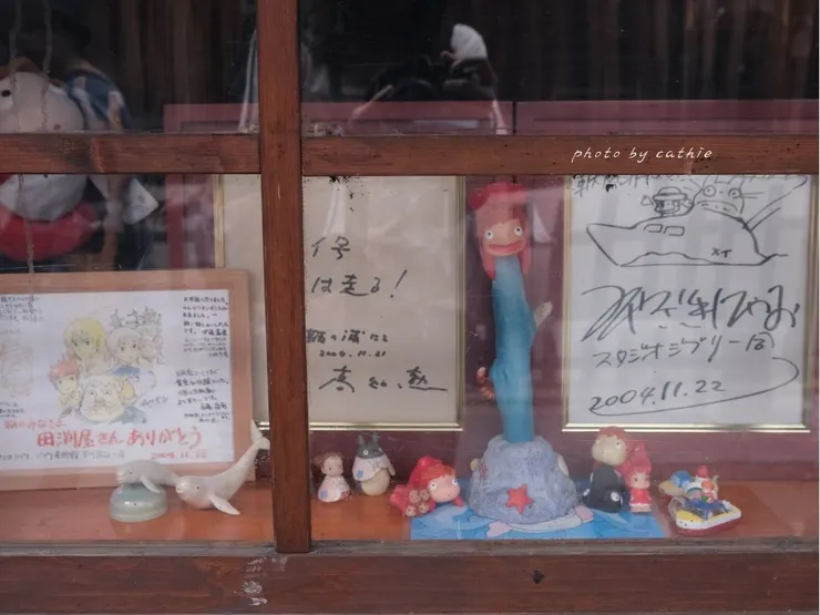 有些店家可以看到宮崎駿電影的小彩蛋喔～