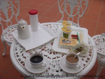 配上美麗的山景，連美而美都變得超級美味。