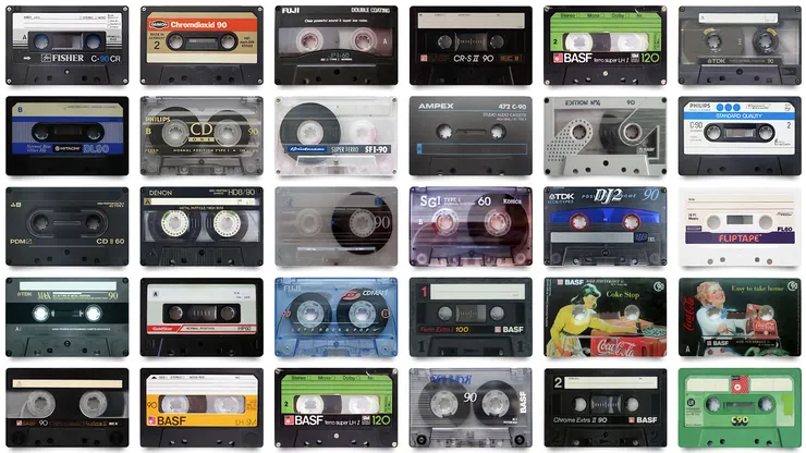 卡式錄音帶(資料來源-tapedeck.org)