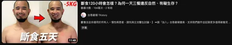 我開始斷食是被這部影片啟發的